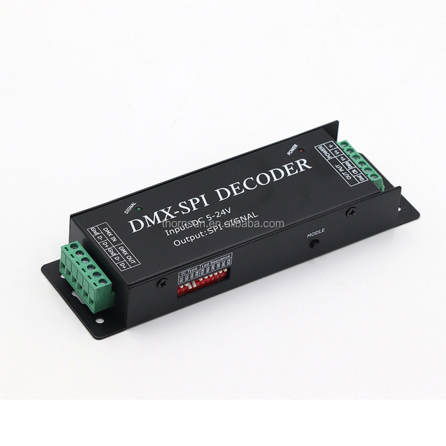 DMX Digital Default Points Is 512 DMX to SPI Decoder