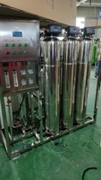 500liter/jam 2 Ton Filter Air RO Alkali 500lph Mesin Sachet Sistem Pemurnian Air Reverse Osmosis untuk Air Murni