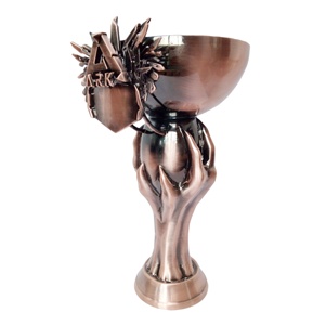 Trofeo Sportivo Personalizzato Campione in Metallo Artigianale Bronzo Drago Artiglio Ciotola per Palle Sportive, Souvenir Aziendali, Trofei, Medaglie e Targhe - Product Image 5