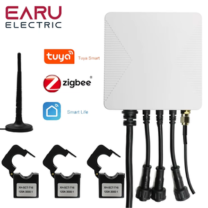 Wifi ZigBee thông minh Bi-directional đo lường năng lượng <span class=keywords><strong>Meter</strong></span> kWh Điện màn hình 3 giai đoạn 200A 120A kẹp hiện tại biến áp pc321 - Product Image 2