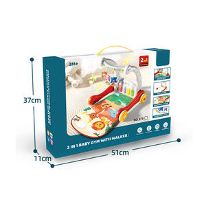 Konig Kids Tapete de Juego y Gimnasio 2 en 1 de Algodón Suave para Bebés de 0 a 24 Meses - Product Image 5