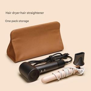 Bolsa de Almacenamiento de Cuero Premium, Organizador de Viaje Portátil, Bolsas de Almacenamiento de Escritorio Multiusos de Gran Capacidad para el Hogar - Product Image 3