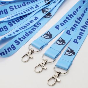 Cordones de identificación personalizados de poliéster duradero para comunidades escolares, cuerpos estudiantiles y eventos temáticos de panteras - Product Image 3