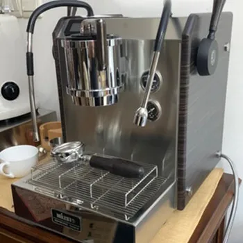 Rotary Pump 0.75L+2.0L Boiler Stainless Steel Kitchen Home EM-30 Electric Semi Automatic Capsule Espresso Machine Coffee Maker
