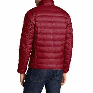 Chaqueta de Plumón de Ganso para Hombre, Acolchada, Sólida, sin Capucha, para Invierno - Product Image 2