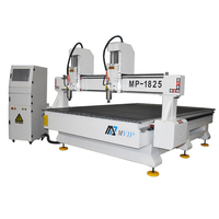 Machine de gravure CNC à double tête indépendante 3 axes, haute précision, pour le bois, l'acrylique, le PVC, les métaux souples, la sculpture et la découpe, routeur CNC