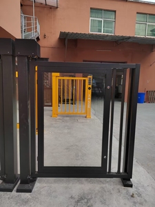 Système de contrôle d'accès à portillon publicitaire électrique personnalisable pour usine et communauté, avec fonction publicitaire - Product Image 6