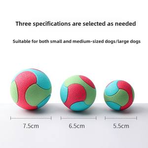 Balle élastique <span class=keywords><strong>de</strong></span> test <span class=keywords><strong>de</strong></span> morsure écologique pour <span class=keywords><strong>chien</strong></span> et chat pour animaux <span class=keywords><strong>de</strong></span> compagnie pour l'entraînement à l'auto-divertissement balle interactive silencieuse pour animaux <span class=keywords><strong>de</strong></span> compagnie - Product Image 5