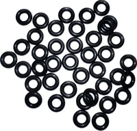 Joints d'étanchéité, rondelles et joints toriques en caoutchouc EPDM certifiés HM, 4MMX2MM, noirs, étanches, dureté 70