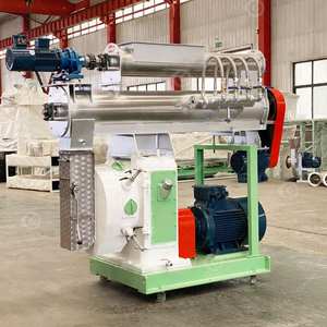 Machine à granulés d'aliments pour animaux (crevettes, bovins) de 10 tonnes par heure, granulateur robuste pour l'alimentation animale - Product Image 2