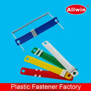 Professional 20 Years Factory Automatic Production Colourful 5 Colors Plastic Fastener For File Folder