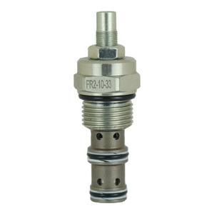 Vanne de régulation de débit à compensation de pression Fr2-10-33, vanne à cartouche hydraulique pour composants de chariots élévateurs, remorques, élévateurs et excavatrices - Product Image 3
