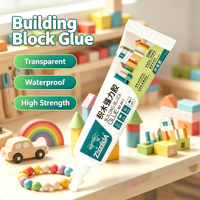 Colle de construction Zhanlida 24-7 50ml, forte, entièrement transparente, adhésif souple, imperméable, écologique, pour modélisme, bricolage et artisanat