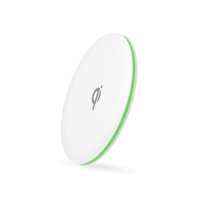 Qi Certified 15w Fast Charging Wireless Portable Custom Mobile Phone Round qi Wireless Charging Pad