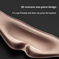 Silmy Beauty 2025 Meilleur masque de sommeil pour les yeux avec design 3D, massage intelligent, réveil vibrant, alimenté par batterie pour des yeux rafraîchis
