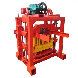 Manufacture Manul Hollow Brick Making Machine sand QTJ4-35B2 Concrete Block Machinery