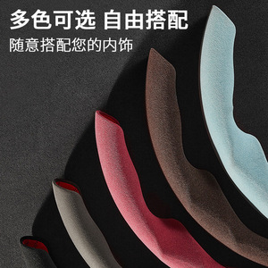 Tesla Steering Wheel Cover Pu Leather Solid Color <b>Machine</b> <b>Sewing</b> For Model 3 Y Four Seasons Use - Product Image 5