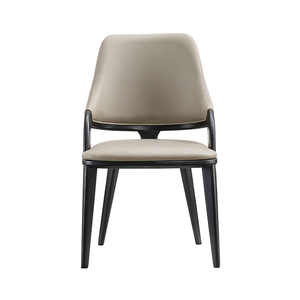 China Factory Modern Round Back Armrest White Leather Bentwood <b>Walnut</b> Wood KD Legs Living Room <b>Chairs</b> Furniture Supplier - Product Image 2