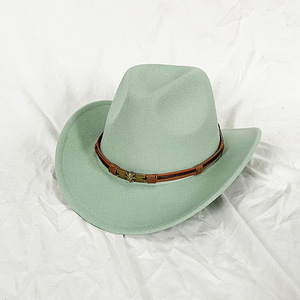 Blaze <span class=keywords><strong>Crushable</strong></span> keçe <span class=keywords><strong>Stetson</strong></span> turuncu kovboy şapkası partiler için çok yönlü iş rahat ve açık sahneler - Product Image 1