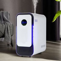 Diffuseur d'arômes métallique professionnel à brume fine, système d'air frais, distributeur de parfum pour hall d'hôtel, pulvérisateur de senteur automatique, aromathérapie