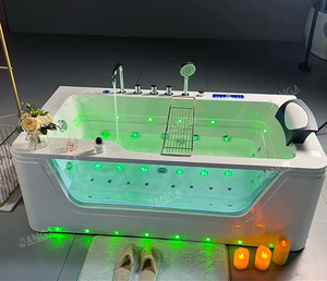 Jacuzzier avec petite cascade pour 1 personne Baignoire portable pour adulte Baignoire de massage avec Jaguzzy pour baignoires intérieures - Product Image 3