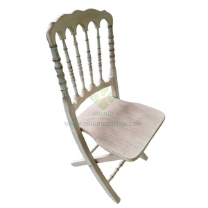 Or blanc Bois <span class=keywords><strong>Chaise</strong></span> <span class=keywords><strong>Pliante</strong></span> <span class=keywords><strong>Napoléon</strong></span> Pour Mariage Hôtel - Product Image 1