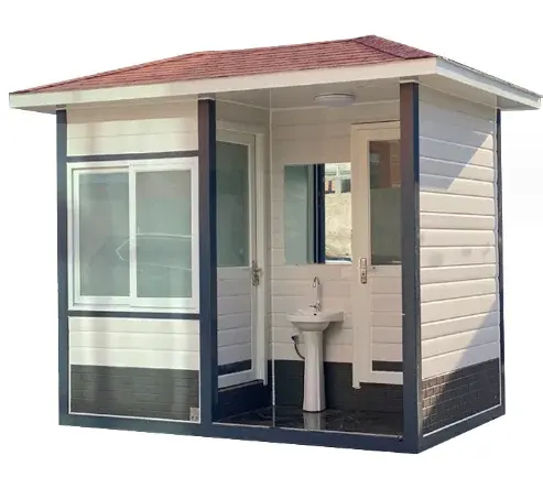 XH Wellcamp salle de bain mobile avec articles sanitaires complets conteneur de toilette portable de luxe