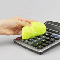 Gel de nettoyage de voiture réutilisable pratique 160g Gel de nettoyage pour clavier d'ordinateur portable de voiture Calculatrice Gel de nettoyage de poussière