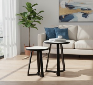 Contemporary Aluminum <b>Console</b> <b>Table</b> Modern Minimalist Metal Living Room Bedroom Apartment Hotel Sofa Commercial Use - Product Image 2