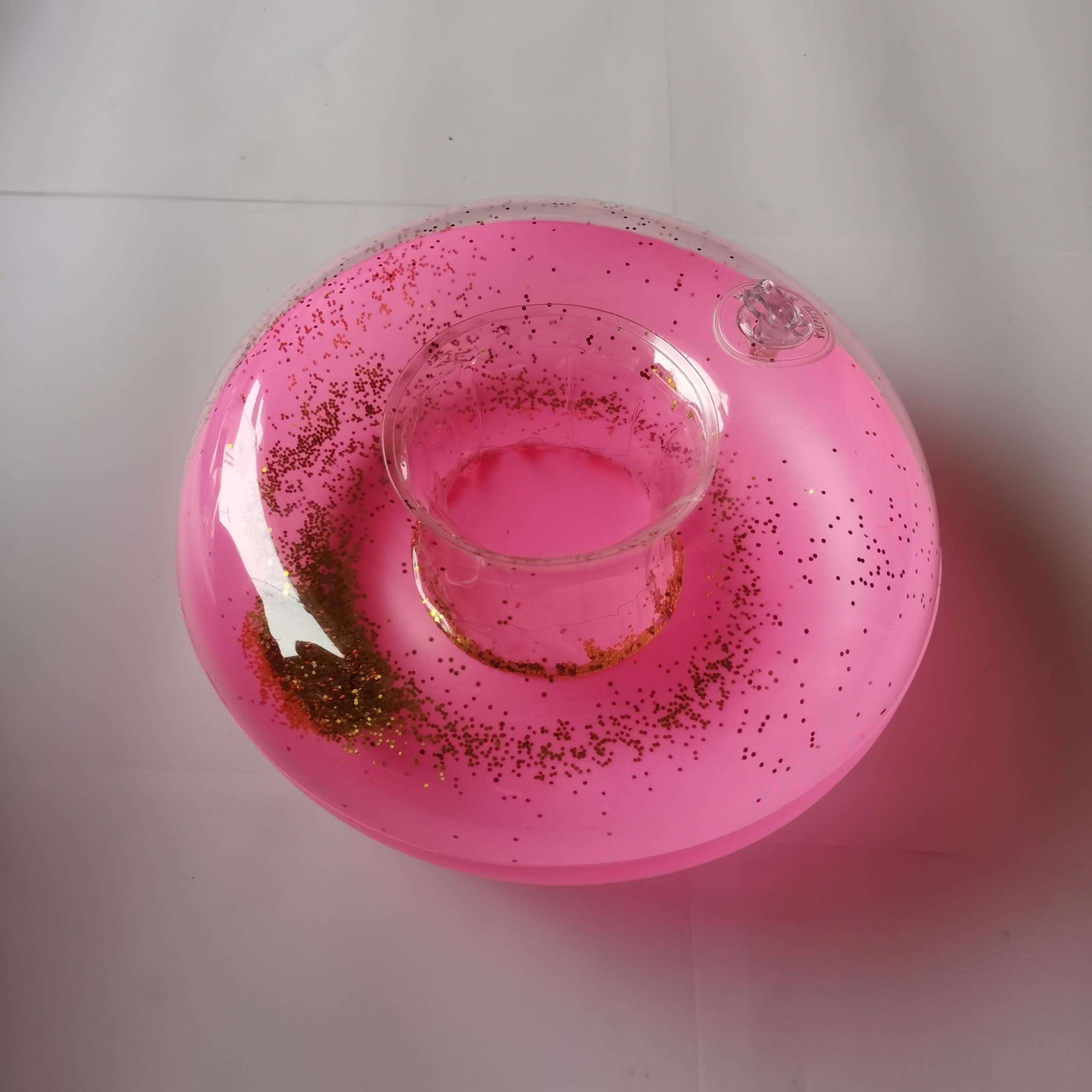 สีชมพูแวววาว