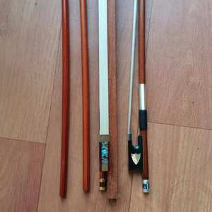 Archet de violon de prêle à usage unique du maître professionnel blanc mongol hématoxyline brésilien pour accessoires d'instruments à cordes - Product Image 2