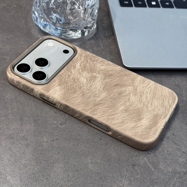 RUIZHILONG High-end Ponytail Pattern Leather Magnetic Shockproof Sports Design Mobile Phone Case for 17 Pro Max/17/16