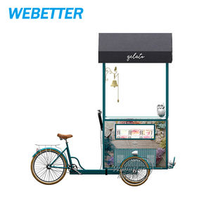 WEBETTER Chariots de glaces personnalisables pour vélo, remorque à café, chariot à glace pour vélo commercial - Product Image 6