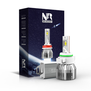 Accessoires d'éclairage automobile Ampoule de phare LED H7 H11 H13 55W 6000LM 6500K Éclairage Focus Ventilateurs Dissipation de chaleur pour Cruze <span class=keywords><strong>Lt</strong></span> 2019 - Product Image 3