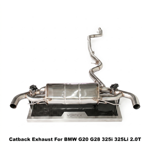 Vortex Power-Flow Stainless Steel Cat-Back For BMW G20 G28 325i 325Li 2.0T 2020-2025 Sport-Edition - Product Image 1