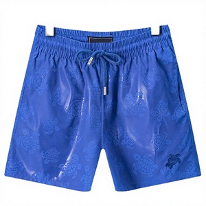 Shorts de bain Turtle Beach pour hommes, vente en gros, séchage rapide, imperméables, tricotés, avec ceinture élastique et doublure - Product Image 3