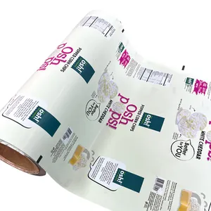 Yunfeng saquinho de plástico para lanches, saquinho de plástico Mylar para embalagem, saquinho de filme em rolo de qualidade alimentar com impressão personalizada