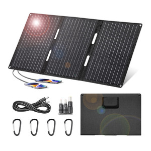 Panneau solaire pliable portable sorties multiples 10W 15W 20W 40W 60W ETFE étanche 30W 12V charge extérieure - Product Image 1