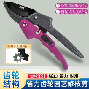 Pinheng Bypass Pruning Shears Sk5 Steel 20-30Mm For Fruit Trees Garden <b>Tools</b> - Product Image 5