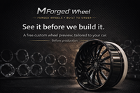 Jantes en alliage d'aluminium forgé Mforged de 26 à 30 pouces, 6x139.7/100 mm, nouvelles jantes profondes pour camionnettes F150, Chevy Silverado, pour 1500