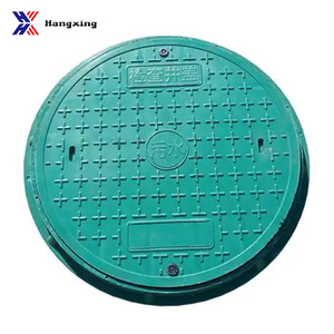 Welded Cut Composite BMC/SMC FRP/GRP Ductile Iron <strong>Manhole</strong> <strong>Cover</strong> EN124 Standard CE/ISO9001 Certified 600*600 Model for Sewer - Product Image 1