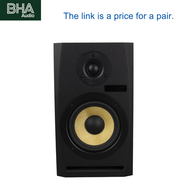 BHA M6 Active Monitor Speakers 6-inch Monitor Speakers Near Field Speakers Multimedia Speakers Factory Wholesale Price