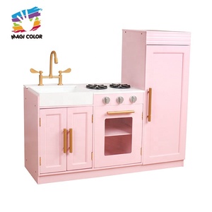 Juego <span class=keywords><strong>de</strong></span> cocina <span class=keywords><strong>de</strong></span> madera rosa encantador-Juguetes <span class=keywords><strong>de</strong></span> cocina <span class=keywords><strong>de</strong></span> simulación <span class=keywords><strong>para</strong></span> niños pequeños y <span class=keywords><strong>niñas</strong></span> W10C479 - Product Image 2