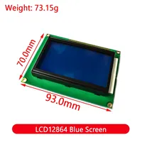 Módulo de Pantalla Azul Verde para Arduino 0802 1602 2004 12864 LCD, Pantalla de Caracteres UNO R3 Mega2560, Interfaz PCF8574T IIC I2C
