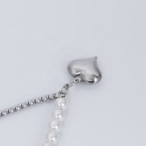 Collares de Moda para Mujer, Joyería de Acero Inoxidable, Dijes Románticos con Forma de Corazón, Accesorios de Moda 2024 - Product Image 2