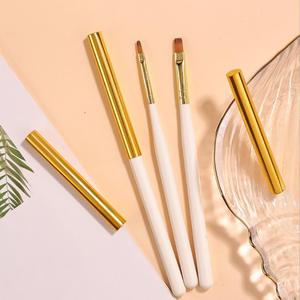 Blanc 12 UV Gel Nail Art Pinceau Peinture Manucure Acrylique Nail Liner Brosse et Stylo Dotting Fournitures Nail Art - Product Image 4