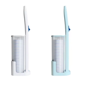 Juego de Repuesto de Cepillo de <span class=keywords><strong>Inodoro</strong></span> de Plástico Desechable y <span class=keywords><strong>Desatascador</strong></span> con Líquido de Limpieza Incluido - Product Image 3