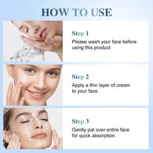 Crème visage <span class=keywords><strong>anti</strong></span>-âge réduit efficacement les ridules rides acide hyaluronique niacinamide protéger la peau réparatrice adapté hommes femmes - Product Image 6