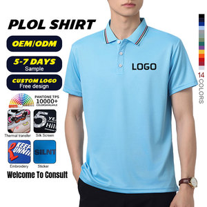 Customized Design Men's Quick Drying <strong>Polo</strong> Shirt <strong>Sports</strong> Work Uniform <strong>Polo</strong> T-shirt with Blank Printing <strong>Polo</strong> Shirt Embroidered logo - Product Image 2