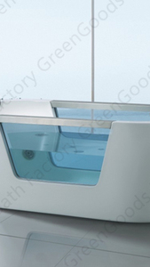 Bañera de pie acrílica de alta gama para interiores, sistema de hidromasaje - Product Image 2